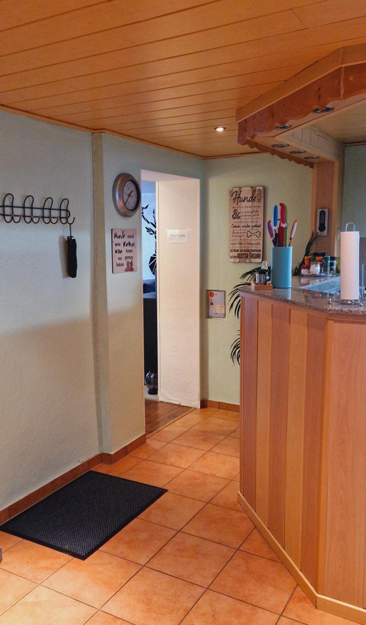 Ferienwohnung Schwarzer Hirsch Wieda Exteriör bild