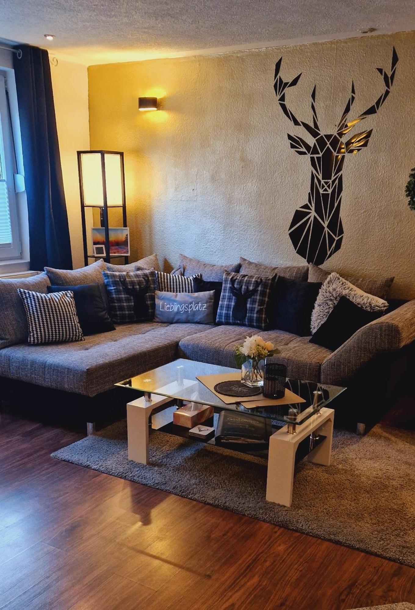 Ferienwohnung Schwarzer Hirsch Wieda Exteriör bild